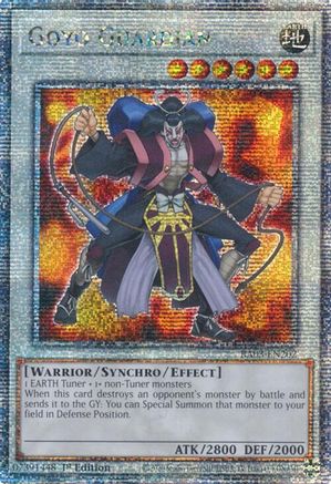 Goyo Guardian (Quarter Century Secret Rare) (RA03-EN202) - Quarter Century Bonanza 1st Edition