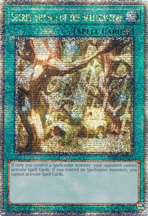 Secret Village of the Spellcasters (Quarter Century Secret Rare) (RA03-EN209) - Quarter Century Bonanza 1st Edition