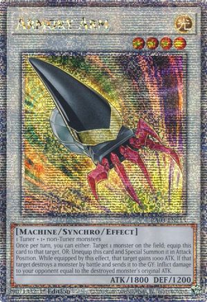 Armory Arm (Quarter Century Secret Rare) (RA03-EN213) - Quarter Century Bonanza 1st Edition