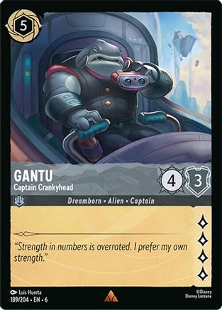 Gantu - Captain Crankyhead (189/204) - Azurite Sea