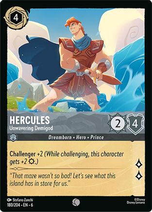 Hercules - Unwavering Demigod (180/204) - Azurite Sea