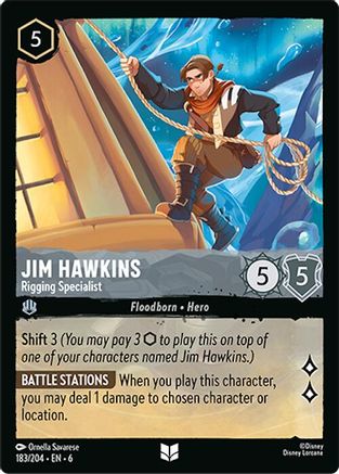 Jim Hawkins - Rigging Specialist (183/204) - Azurite Sea