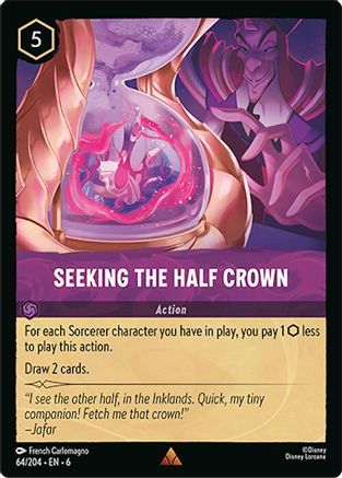 Seeking the Half Crown (64/204) - Azurite Sea Cold Foil