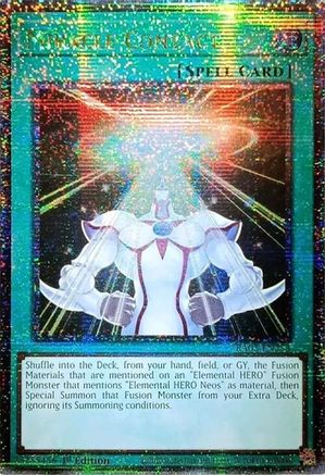 Miracle Contact (Quarter Century Secret Rare) (RA03-EN253) - Quarter Century Bonanza 1st Edition