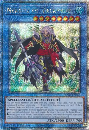 Nekroz of Valkyrus (Quarter Century Secret Rare) (RA03-EN263) - Quarter Century Bonanza 1st Edition