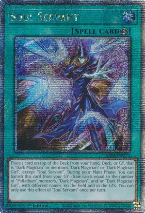 Soul Servant (Quarter Century Secret Rare) (RA03-EN271) - Quarter Century Bonanza 1st Edition