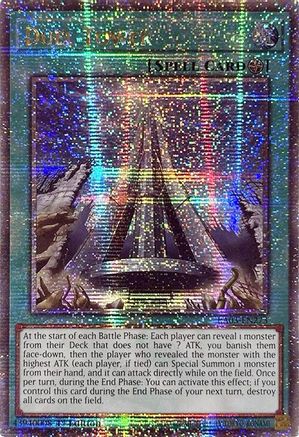 Duel Tower (Quarter Century Secret Rare) (RA03-EN273) - Quarter Century Bonanza 1st Edition