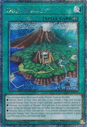 Duel Academy (card) (Quarter Century Secret Rare) (RA03-EN275) - Quarter Century Bonanza 1st Edition