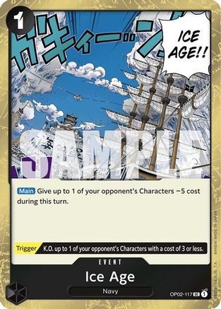 Ice Age (Jolly Roger Foil) (OP02-117) - Premium Booster Foil