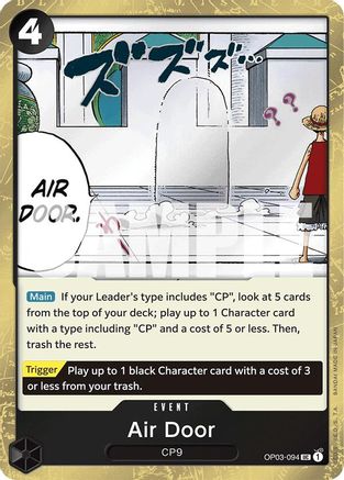 Air Door (Jolly Roger Foil) (OP03-094) - Premium Booster Foil