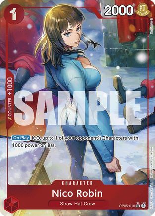 Nico Robin (Full Art) (OP05-010) - Premium Booster Foil