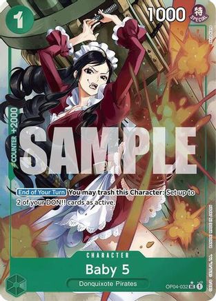 Baby 5 (OP04-032) (Full Art) (OP04-032) - Premium Booster Foil