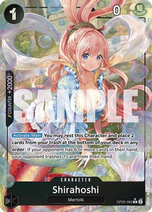 Shirahoshi (OP05-082) (Alternate Art) (OP05-082) - Premium Booster Foil