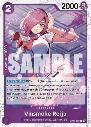 Vinsmoke Reiju (OP06-068) (Jolly Roger Foil) (OP06-068) - Premium Booster Foil