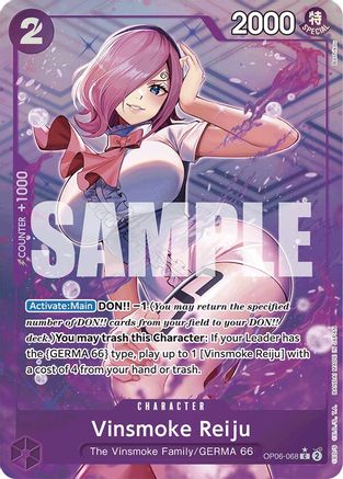 Vinsmoke Reiju (OP06-068) (Full Art) (OP06-068) - Premium Booster Foil