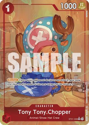 Tony Tony.Chopper (ST01-006) (Alternate Art) (ST01-006) - Premium Booster Foil