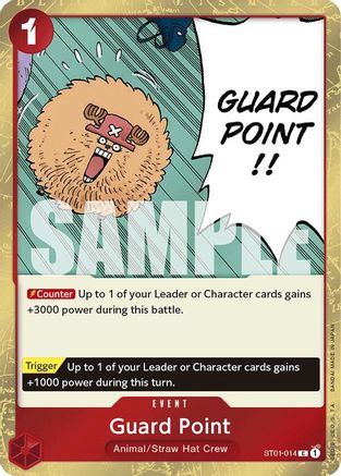 Guard Point (Jolly Roger Foil) (ST01-014) - Premium Booster Foil