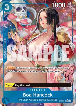 Boa Hancock (ST03-013) (Alternate Art) (ST03-013) - Premium Booster Foil