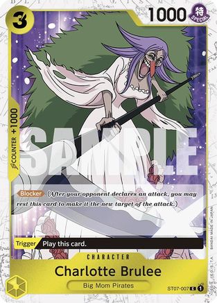 Charlotte Brulee (Jolly Roger Foil) (ST07-007) - Premium Booster Foil