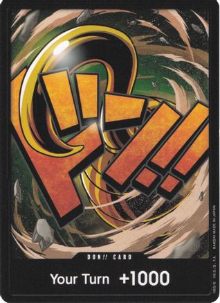 DON!! Card (Crocodile) - Premium Booster -The Best- Foil