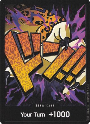 DON!! Card (Rob Lucci) - Premium Booster Foil