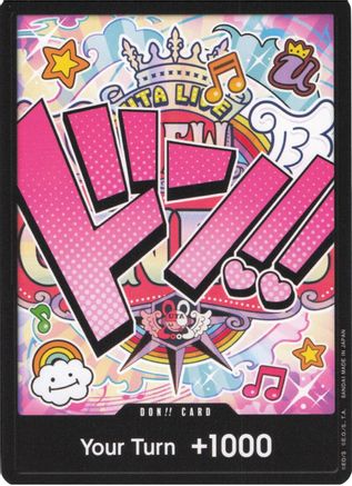 DON!! Card (Uta) - Premium Booster Foil