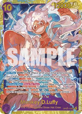 Monkey.D.Luffy (OP05-119) (Reprint) (OP05-119) - Premium Booster -The Best- Foil