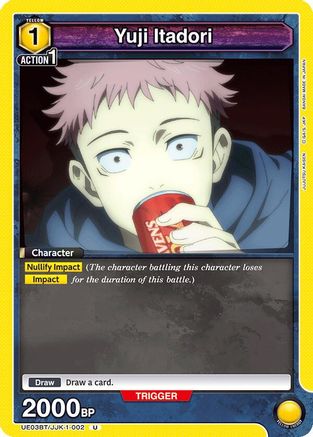 Yuji Itadori (002) (UE03BT/JJK-1-002) - Jujutsu Kaisen