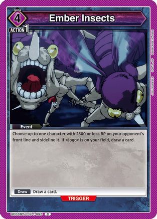 Derpy Insect Ember Insects (UE03BT/JJK-1-095) - Jujutsu Kaisen – Derpy Cards