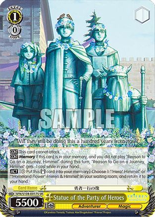 Statue of the Party of Heroes (SR) (SFN/S108-E017S SR) - Frieren: Beyond Journey’s End