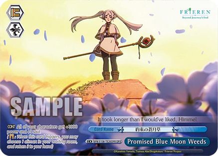 Promised Blue Moon Weeds (OFR) (SFN/S108-TE20OFR OFR) - Frieren: Beyond Journey’s End