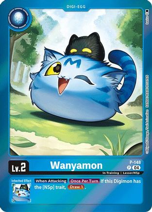 Wanyamon (Reprint) (P-148) - Special Limited Set Foil