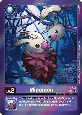 Minomon (Reprint) (P-149) - Special Limited Set Foil