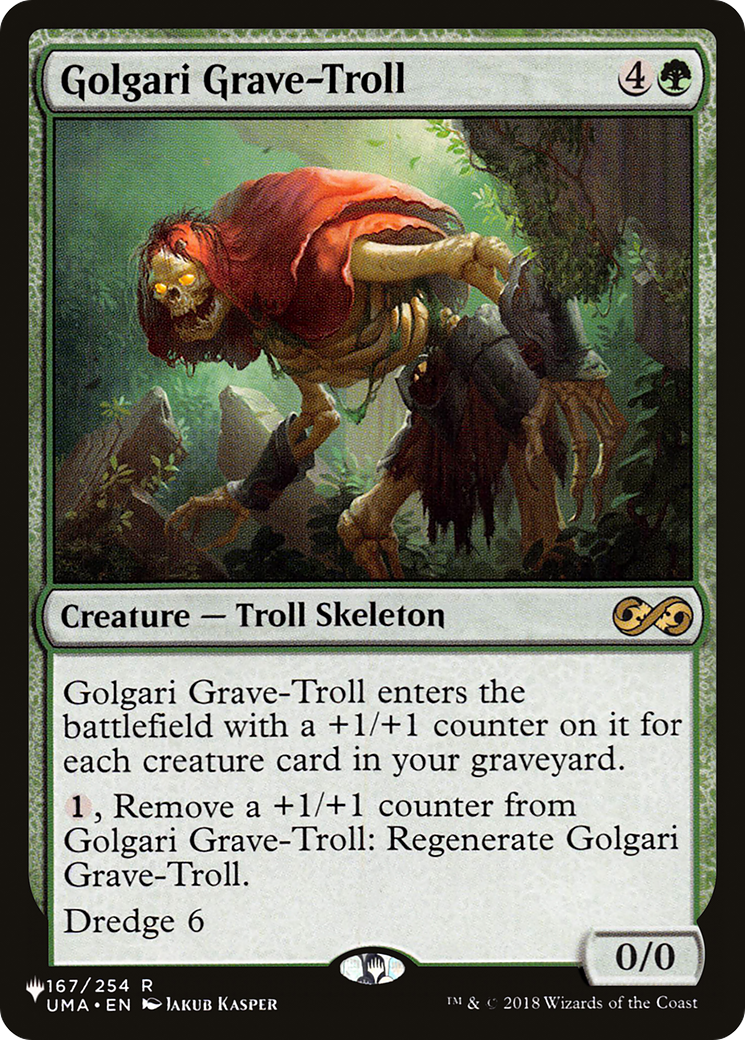 Golgari Grave-Troll (LIST-167/254) - The List