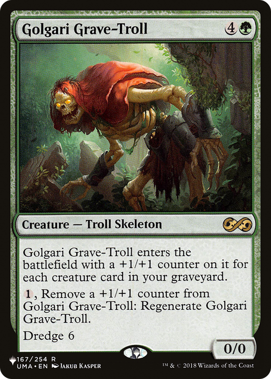 Golgari Grave-Troll (LIST-167/254) - The List
