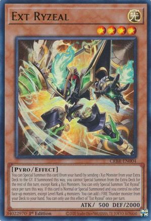 Ext Ryzeal (CRBR-EN004) - Crossover Breakers 1st Edition