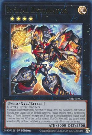 Ryzeal Detonator (CRBR-EN007) - Crossover Breakers 1st Edition