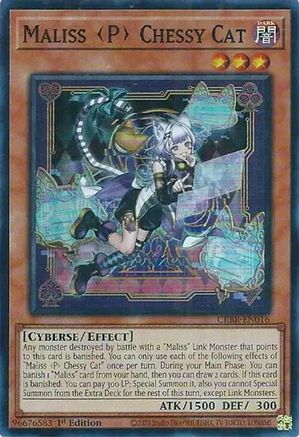 Maliss P Chessy Cat (CRBR-EN016) - Crossover Breakers 1st Edition