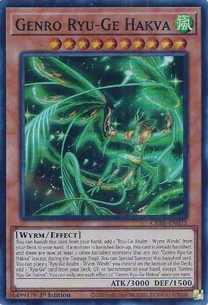 Genro Ryu-Ge Hakva (CRBR-EN033) - Crossover Breakers 1st Edition