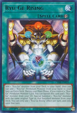 Ryu-Ge Rising (CRBR-EN035) - Crossover Breakers 1st Edition