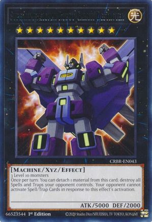 Superdimensional Robot Galaxy Destroyer (CRBR-EN043) - Crossover Breakers 1st Edition