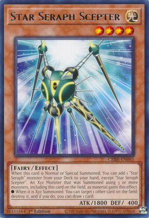 Star Seraph Scepter (CRBR-EN045) - Crossover Breakers 1st Edition