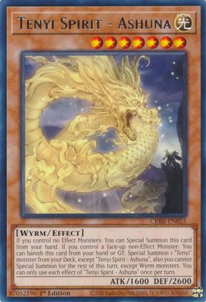 Tenyi Spirit - Ashuna (CRBR-EN055) - Crossover Breakers 1st Edition