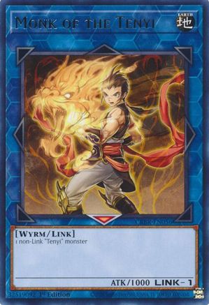 Monk of the Tenyi (CRBR-EN056) - Crossover Breakers 1st Edition