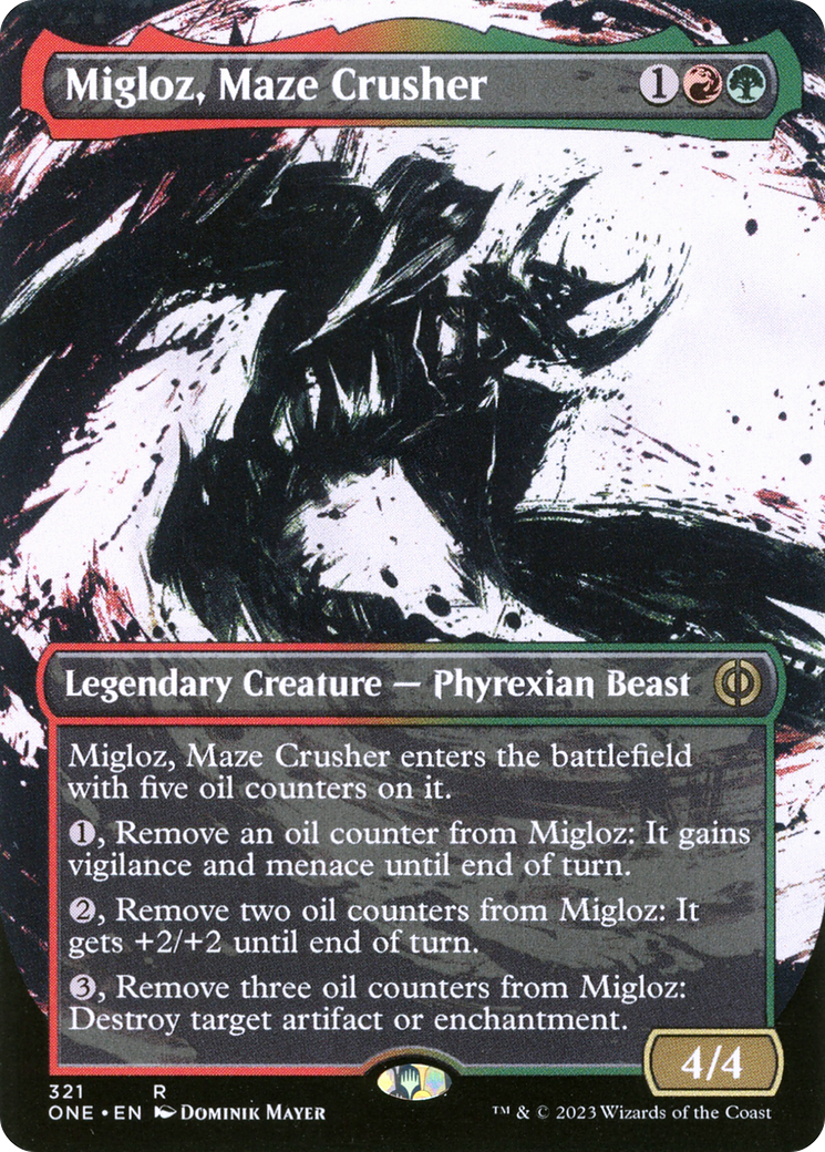 Migloz, Maze Crusher Borderless  321