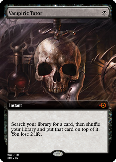 Vampiric Tutor (PRM-86086) - Magic Online Promos Foil