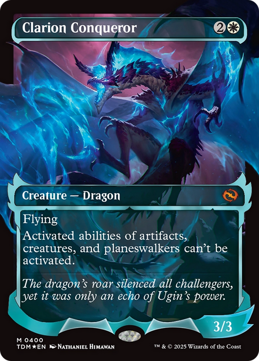 Clarion Conqueror (Showcase) (TDM-400) - Tarkir: Dragonstorm Foil