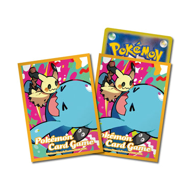 Pokemon TCG: Pokemon Center Japan Exclusive Card Sleeves - Mimikyu & Wobbuffet (64-Pack) - Pokemon International Card Sleeves