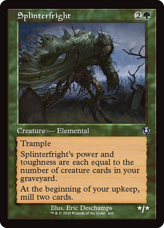Splinterfright (Retro Frame) (-420) - Innistrad Remastered