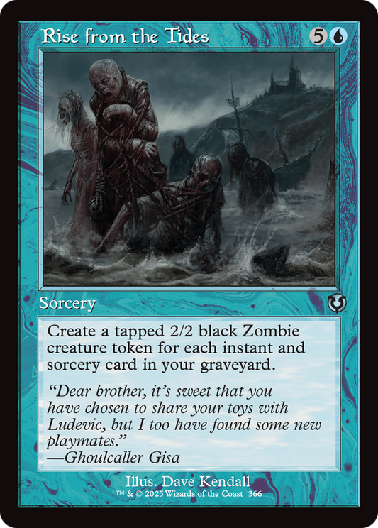 Rise from the Tides (Retro Frame) (-366) - Innistrad Remastered Foil